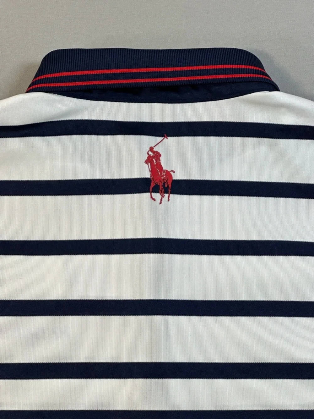 Polo Ralph Lauren 2016 Ryder Cup Hazeltine Striped Short Sleeve Shirt - Mens Med